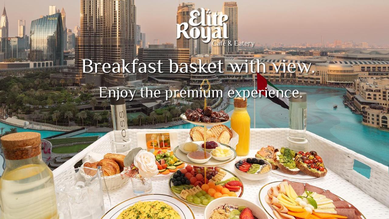Elite Royal Apartment - Full Burj Khalifa & Fountain View - Palace ドバイ エクステリア 写真