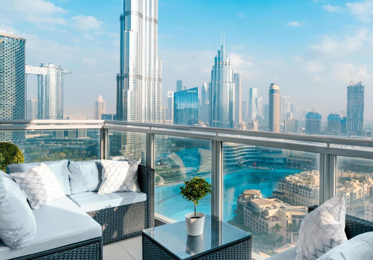 Elite Royal Apartment - Full Burj Khalifa & Fountain View - Palace ドバイ エクステリア 写真