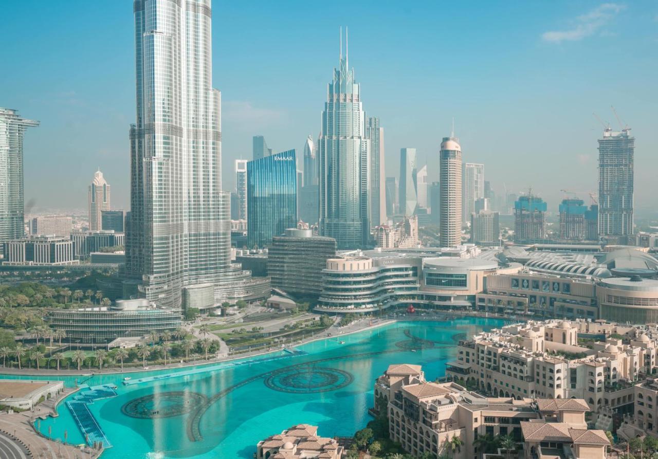 Elite Royal Apartment - Full Burj Khalifa & Fountain View - Palace ドバイ エクステリア 写真